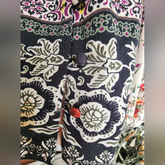 ALICE + OLIVIA ANIS FLORAL MOCK NECK MINI DRESS Sz 6 - Picture 10 of 12